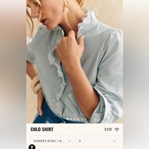 NWOT size 0 Chlo Shirt